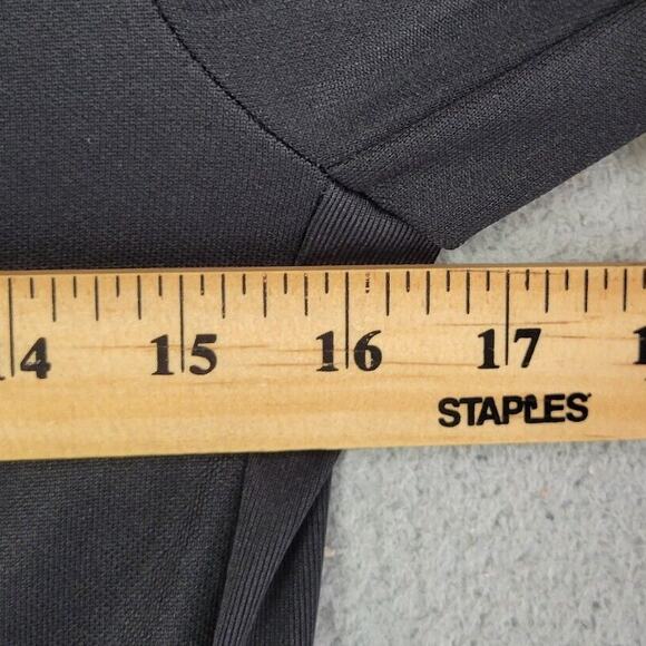 Adidas Track Jacket Womens XS Black Full Zip Primegreen Pockets Mock Neck - Picture 7 of 8